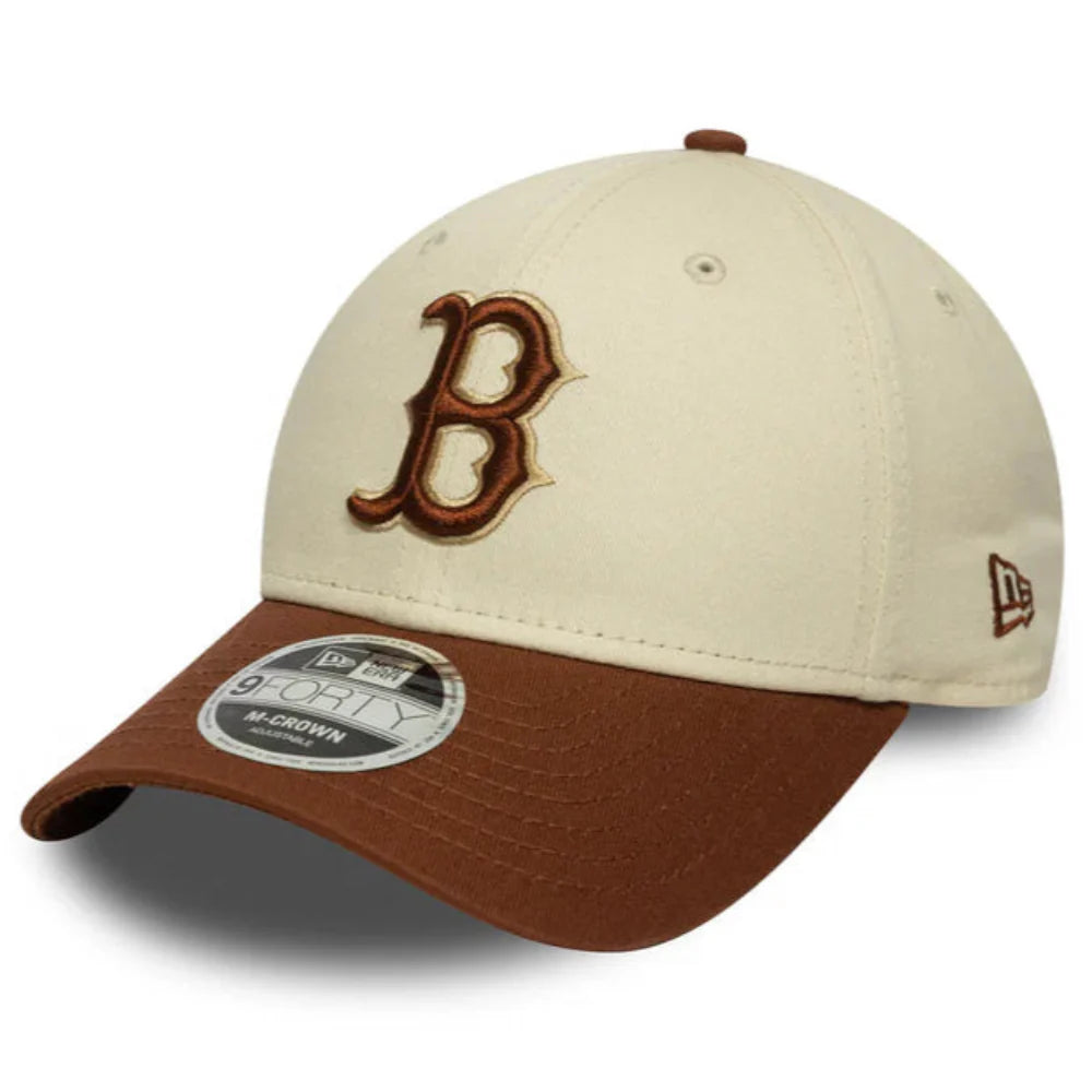 New Era - 9Forty Boston Red Sox Cap - Brown/White